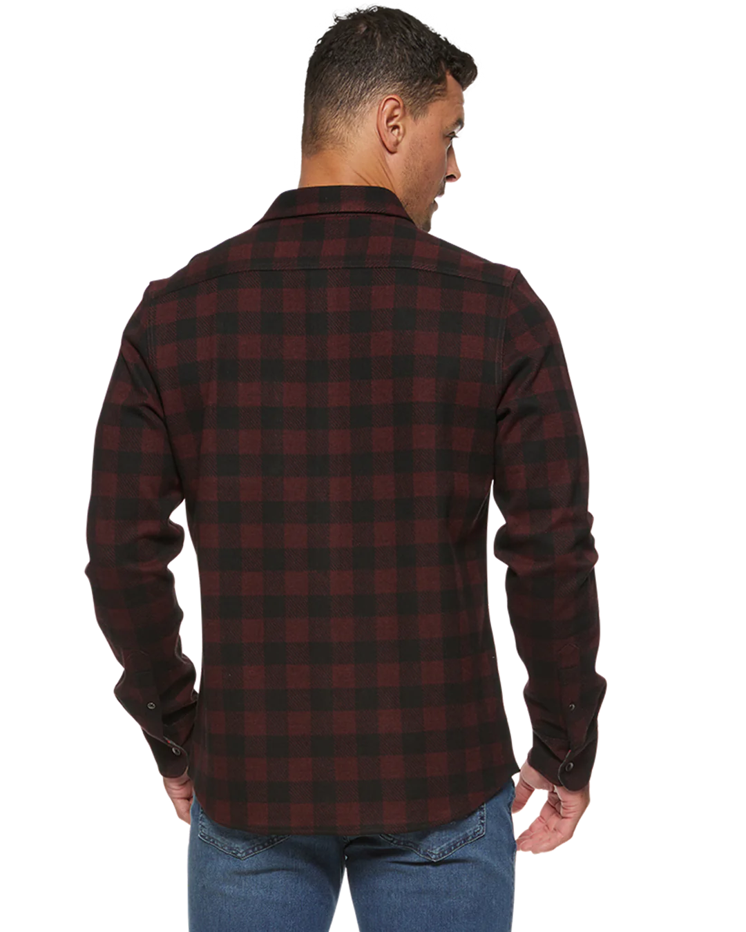 Dillon Box Plaid Knit Flannel-Flag & Anthem-DISTRICT 1