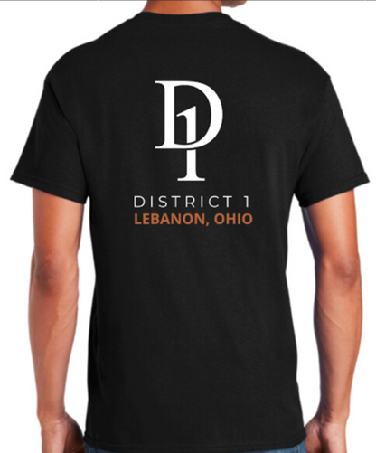 District 1 Flag Tee-DISTRICT 1-DISTRICT 1