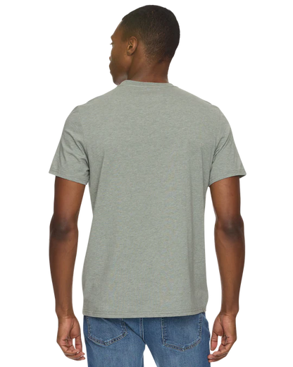 Essential Comfort Tee - Sage Heather-Flag & Anthem-DISTRICT 1