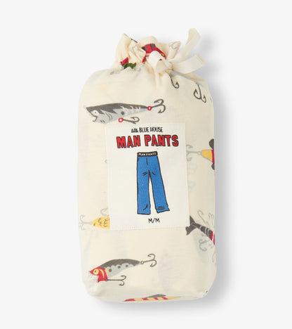 Fishing Lures Man Pants-Little Blue House-DISTRICT 1