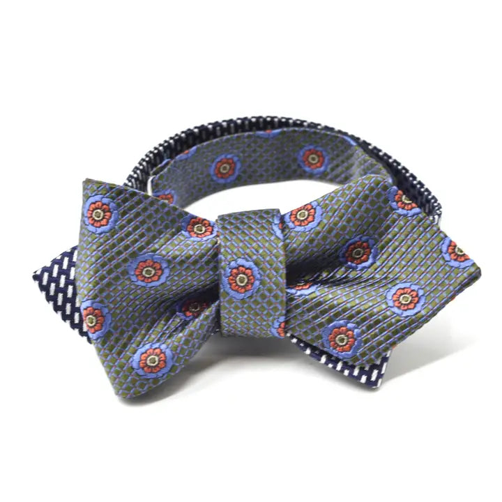 Foulard Dash Reversible Bow Tie-Curated Basics-DISTRICT 1
