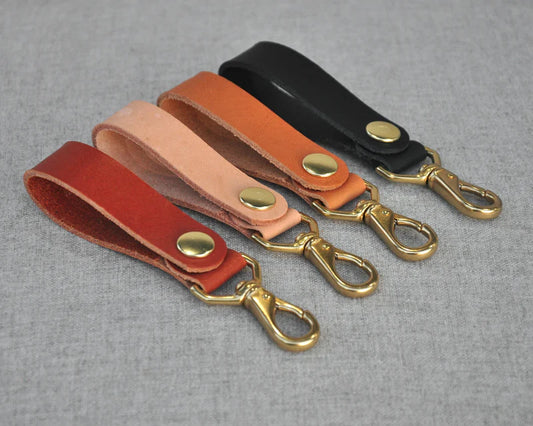 Genuine Leather Keychain-Zelaki-DISTRICT 1
