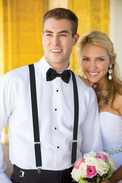 JFW Solid Color Clip-on Suspenders-JFW-DISTRICT 1