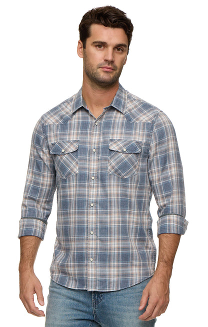 Lamar Vintage Western Shirt-Flag & Anthem-DISTRICT 1