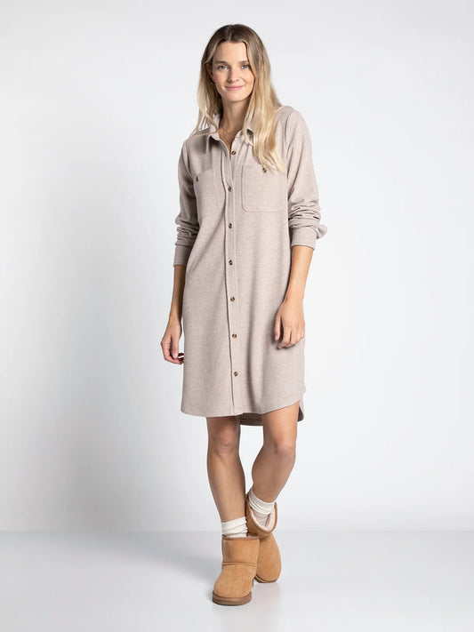 Leslie Dress - Clove Heather-Thread and Supply-DISTRICT 1