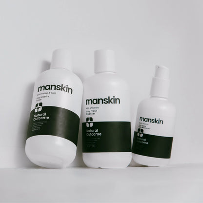 Man Skin Daily 3 Step Regimen-Natural Outcome Skincare-DISTRICT 1