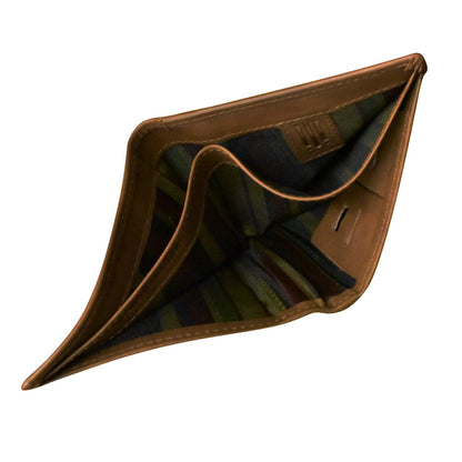 Men's Bifold Wallet - Brown-ILI New York-DISTRICT 1