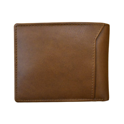 Men's Bifold Wallet - Brown-ILI New York-DISTRICT 1