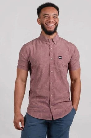 Men's Vista Stretch Button Down-Belong Designs-DISTRICT 1
