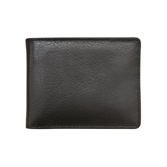 Men's Wallet Bifold with Center Flip-ILI New York-DISTRICT 1