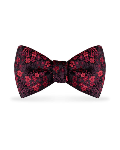 Michael Kors Floral Patterned Pre-Tie Bow Tie-JFW-DISTRICT 1