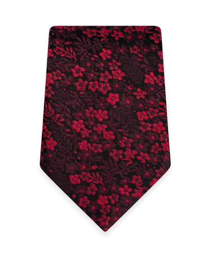 Michael Kors Floral Patterned Pre-Tie Windsor Tie-JFW-DISTRICT 1