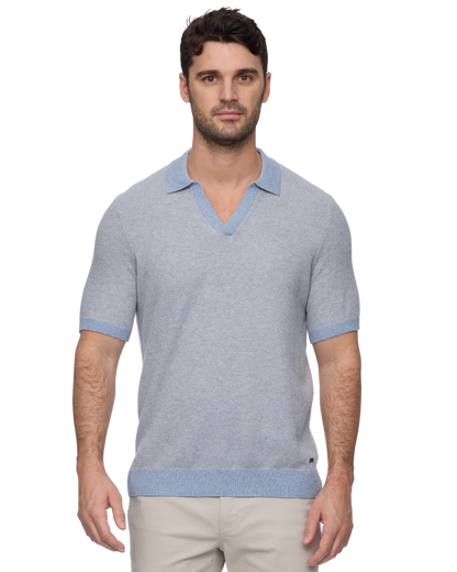 Northpoint Sweater Polo-Flag & Anthem-DISTRICT 1