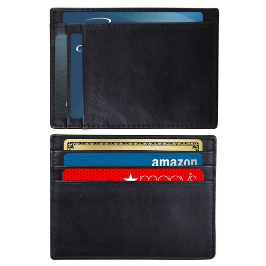 Pocket Card Case - Black-ILI New York-DISTRICT 1