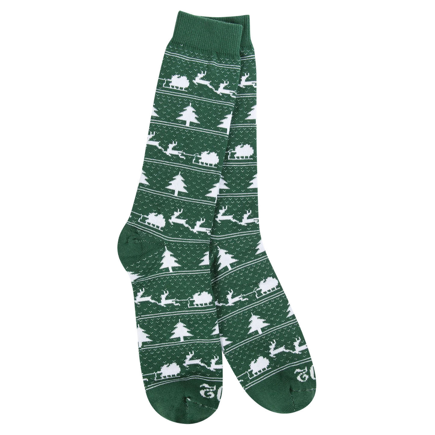 Sleigh Green-Cresent Sock Company-DISTRICT 1