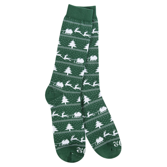 Sleigh Green-Cresent Sock Company-DISTRICT 1