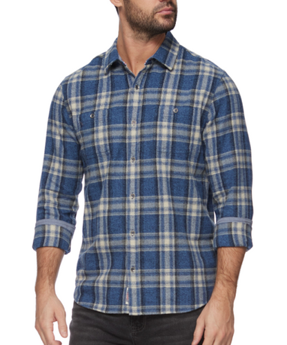 Waldron Flannel Shirt-Flag & Anthem-DISTRICT 1